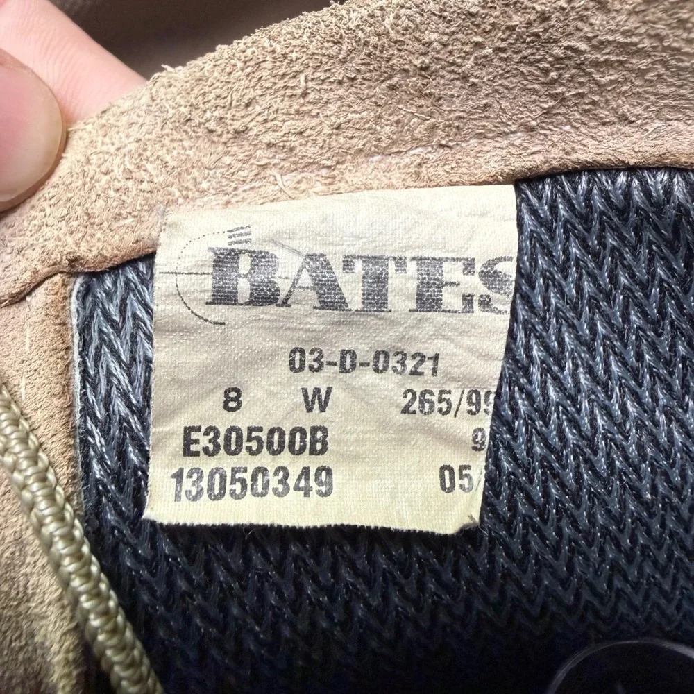 Bates Combat Boots Men 8 USMC Weather GORE-TEX Waterproof Tactical Temperature